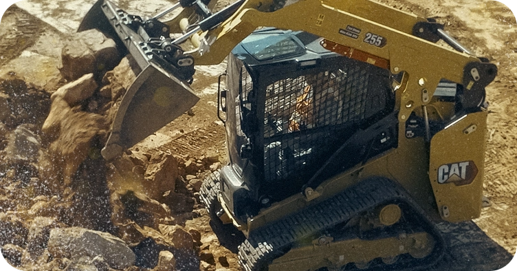 Cat 255 compactes chargeuses à chaînes